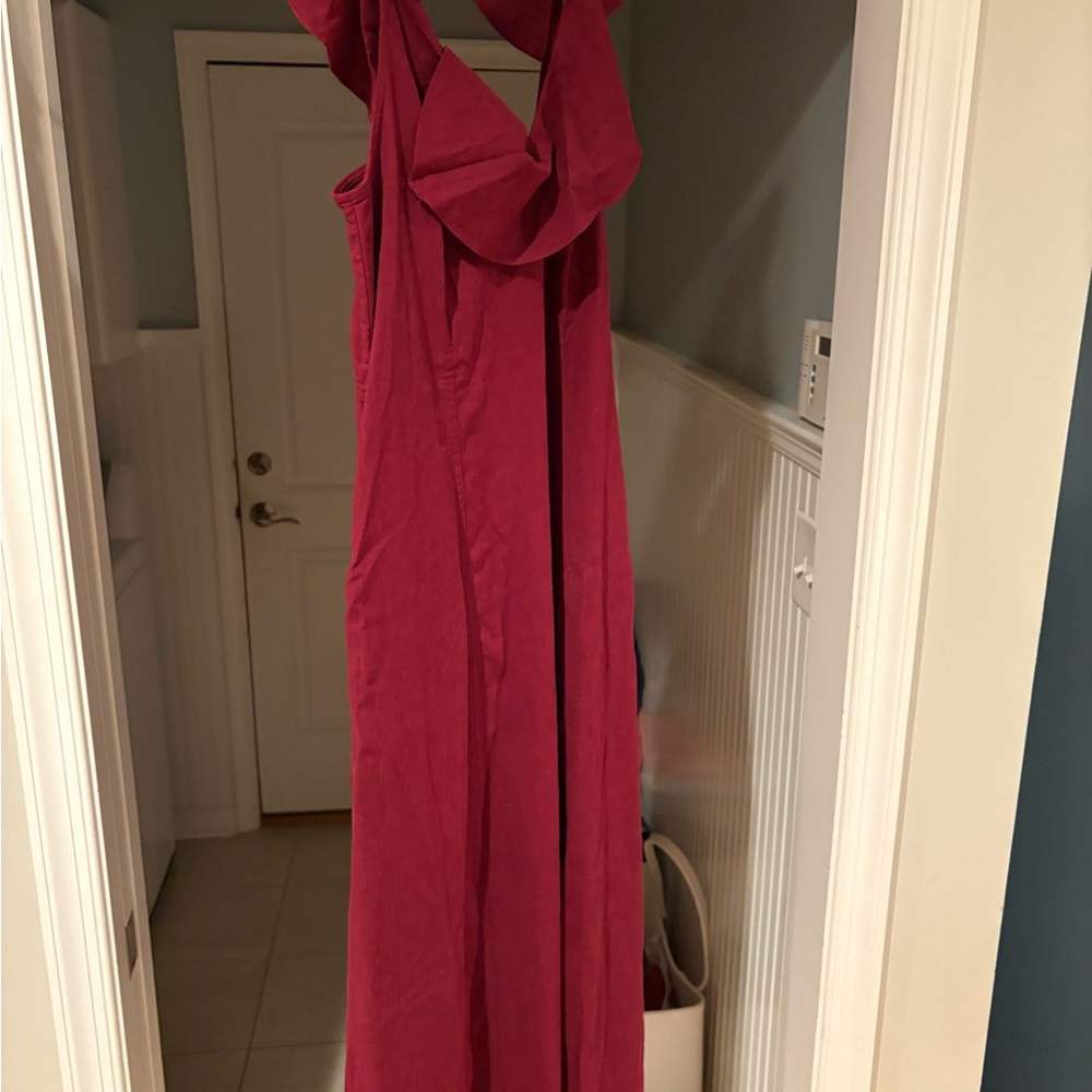 Universal Thread One Shoulder Red Dress